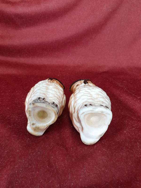 Pair of owls salt & pepper shakers