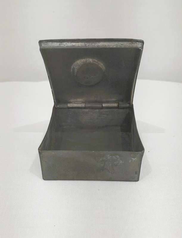 Vintage tin snuff box