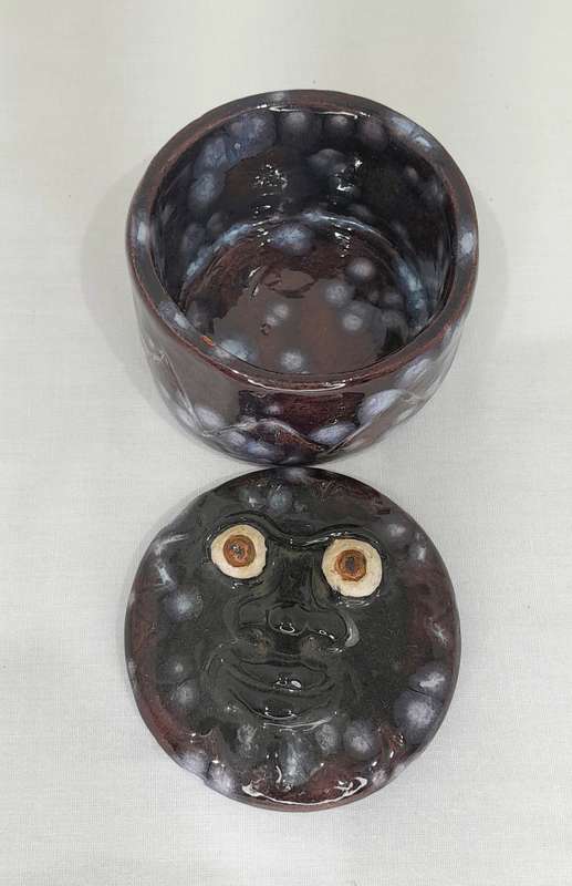 Moon Face trinket dish