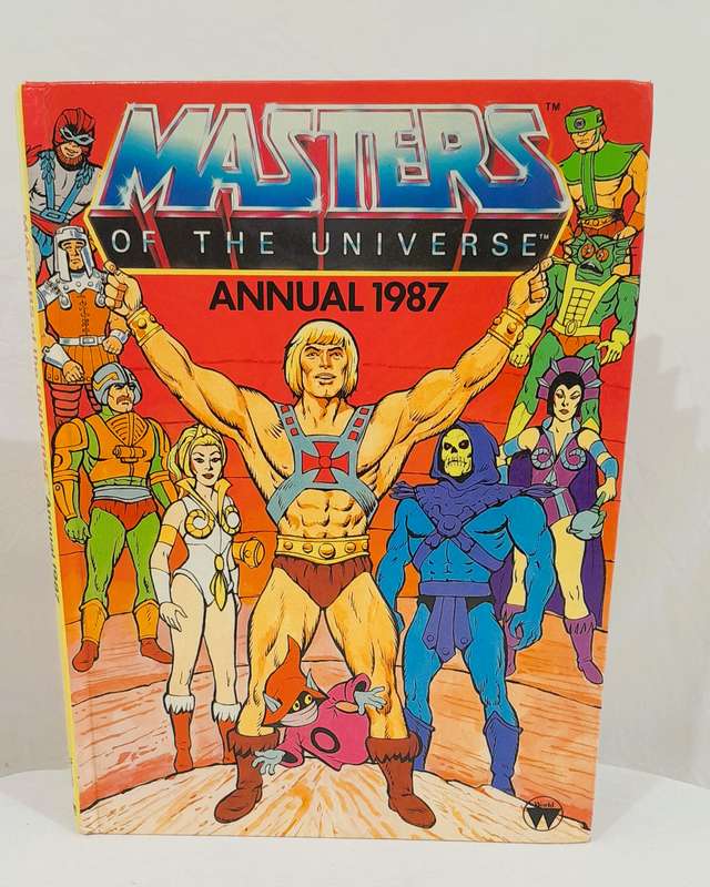 HE-MAN Masters Of The Universe Mattel Annual 1987 Hardback Comic Book