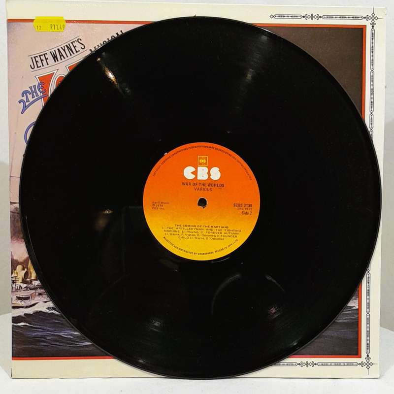 War of the Worlds vinyl