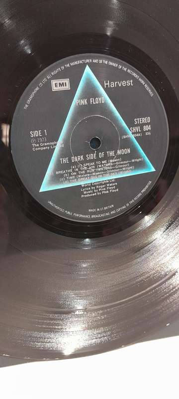 Pink Floyd  The Dark Side Of The Moon (UK) - Vinyl LP Record