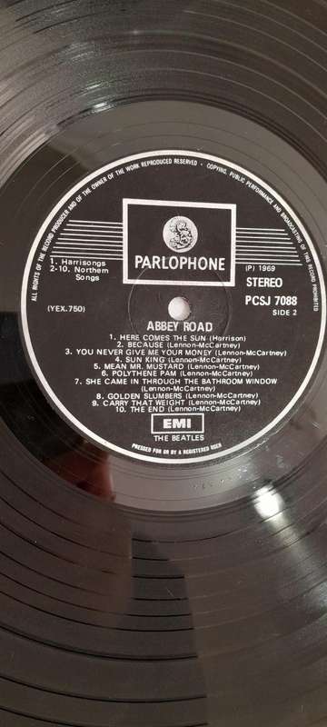The Beatles - Abbey Road vinyl