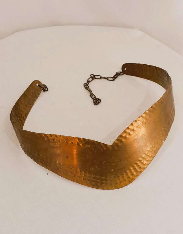Vintage brass belt
