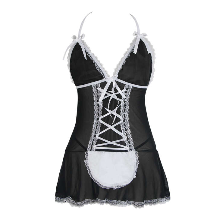 Sexy French maid lingerie (large)