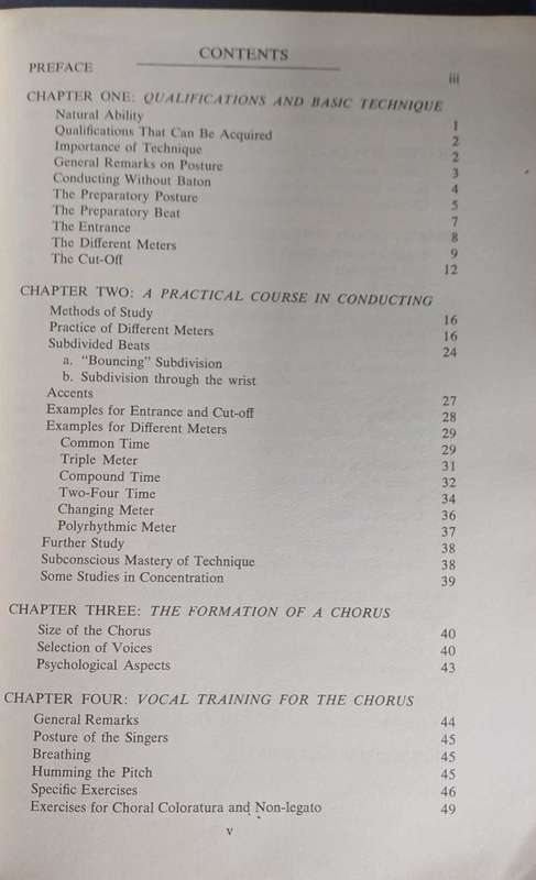 The choral conductor - Kurt Thomas