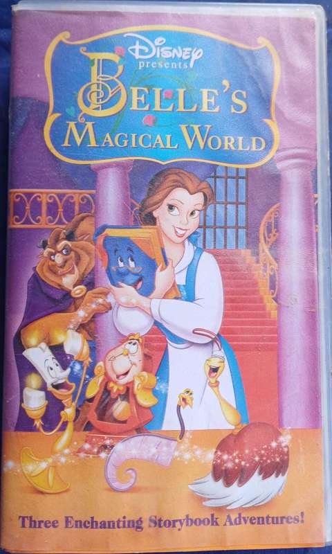 Belle's magical world vhs