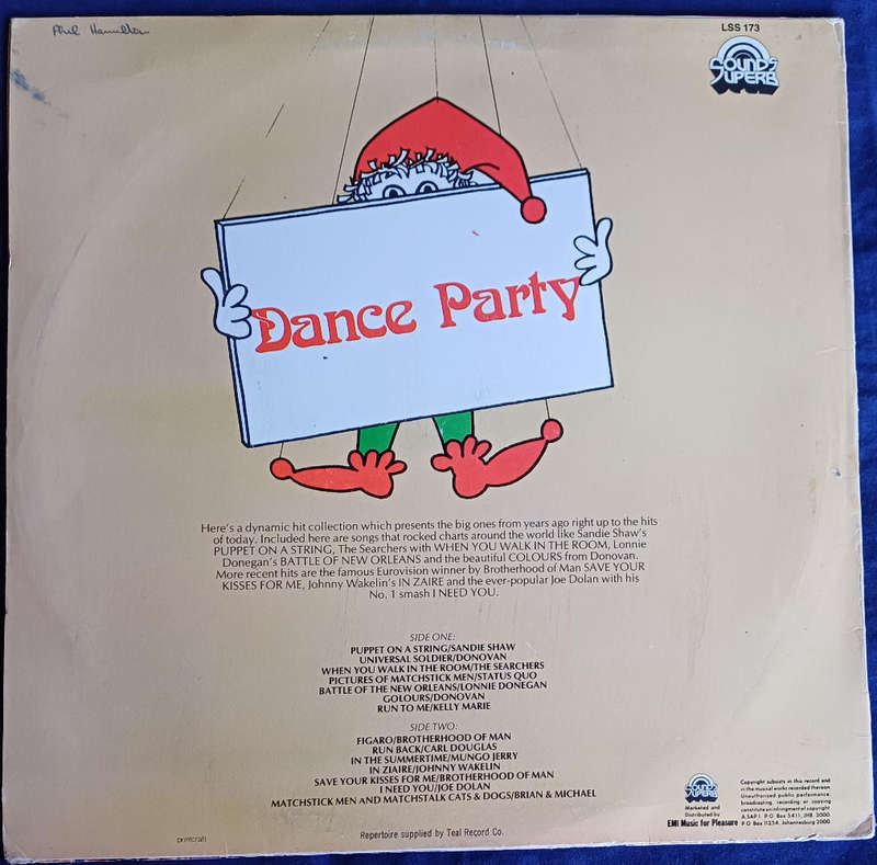 Dance party LP