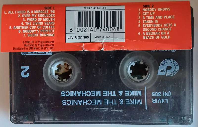 Mike & The Mechanics tape