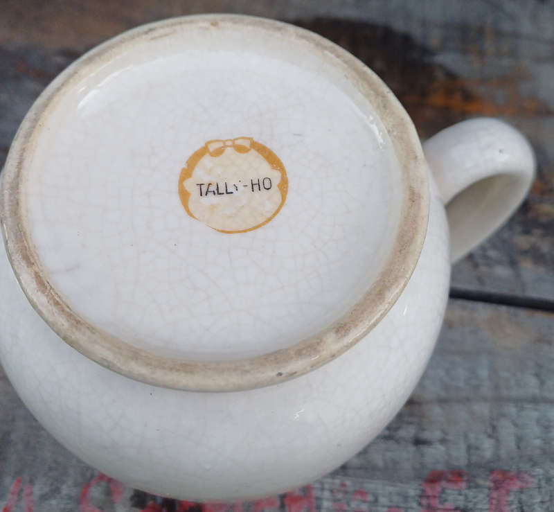 Vintage Tally-Ho milk jug
