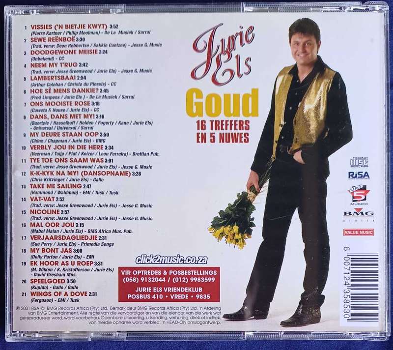 Jurie Els - Goud cd