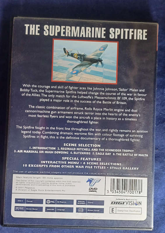 The story of the spitfire dvd