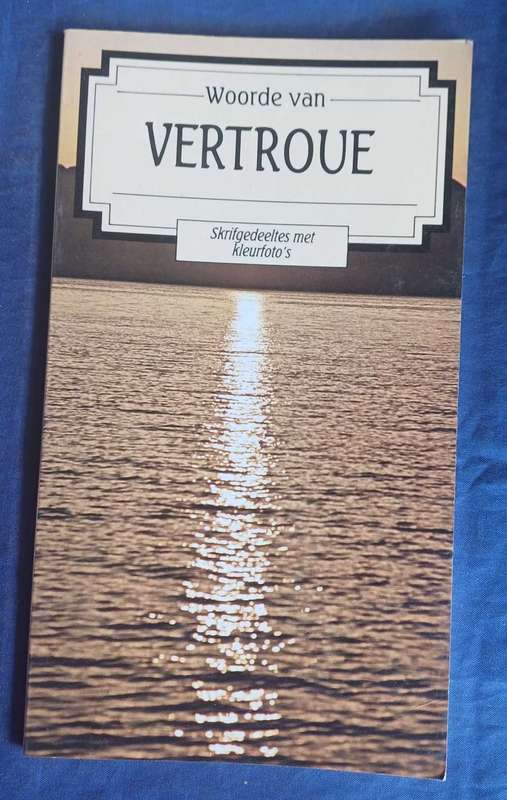 Woorde van vertoue