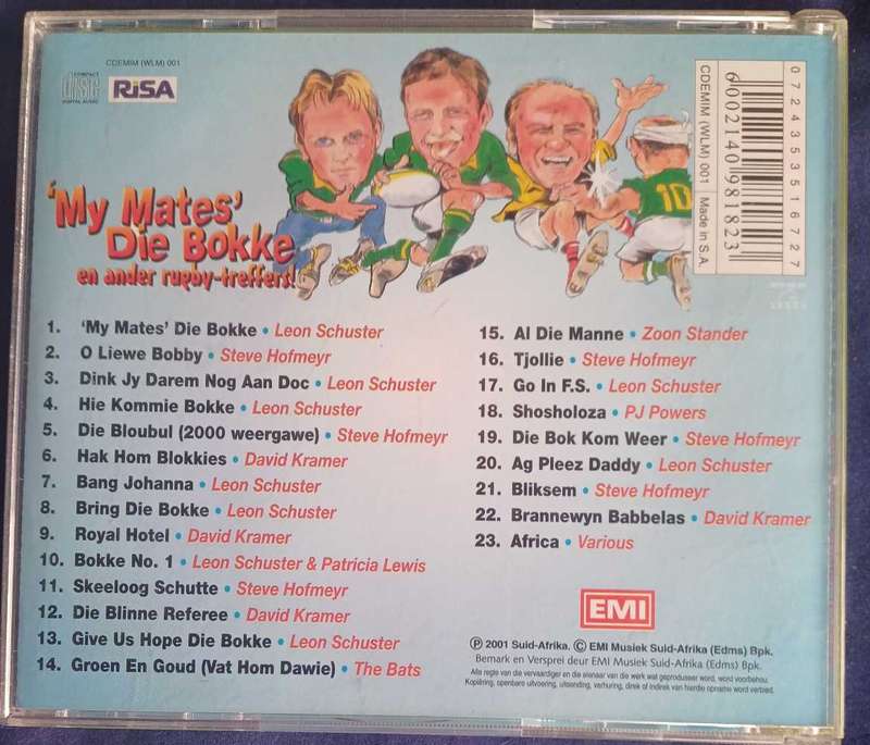 My mates die bokke en ander treffers cd