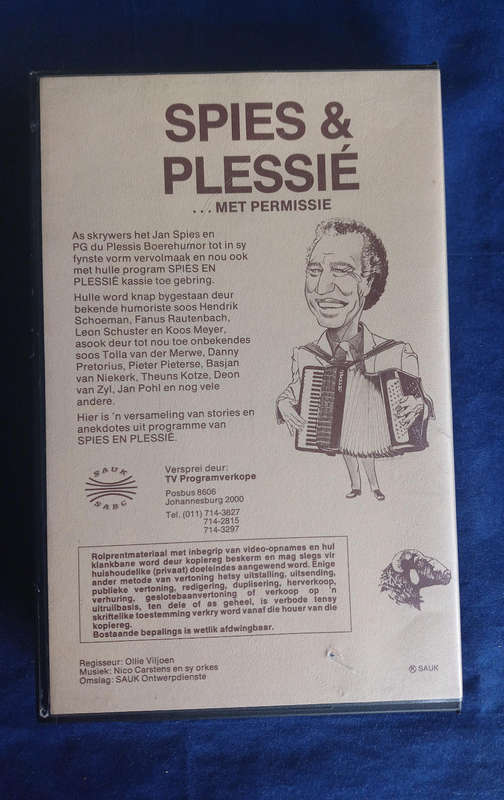 Spies & Plessie met permissie vhs