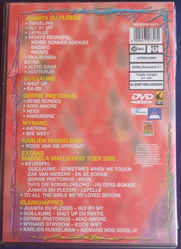 Maroela maligheid dvd