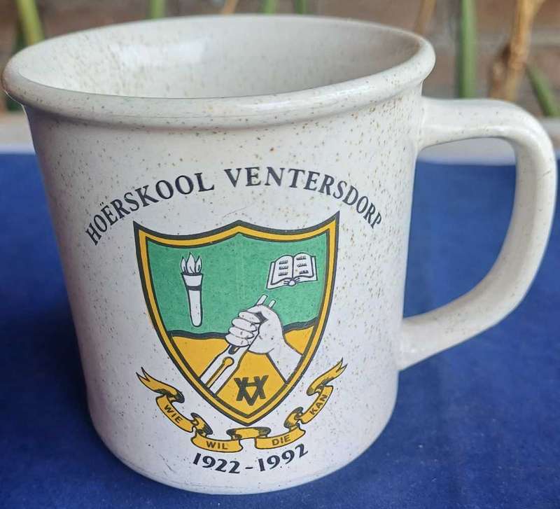 Hoerskool Ventersdorp 1922-1992 mug