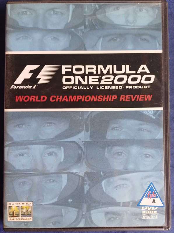 Formula one 2000 dvd