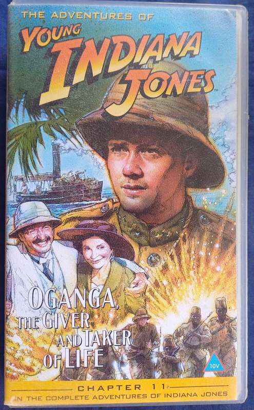 The adventures of Indiana Jones vhs