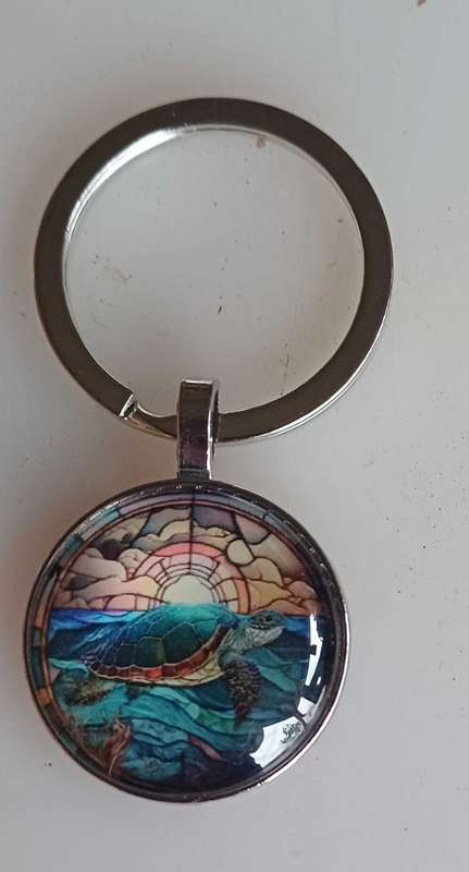 Turtle keyring