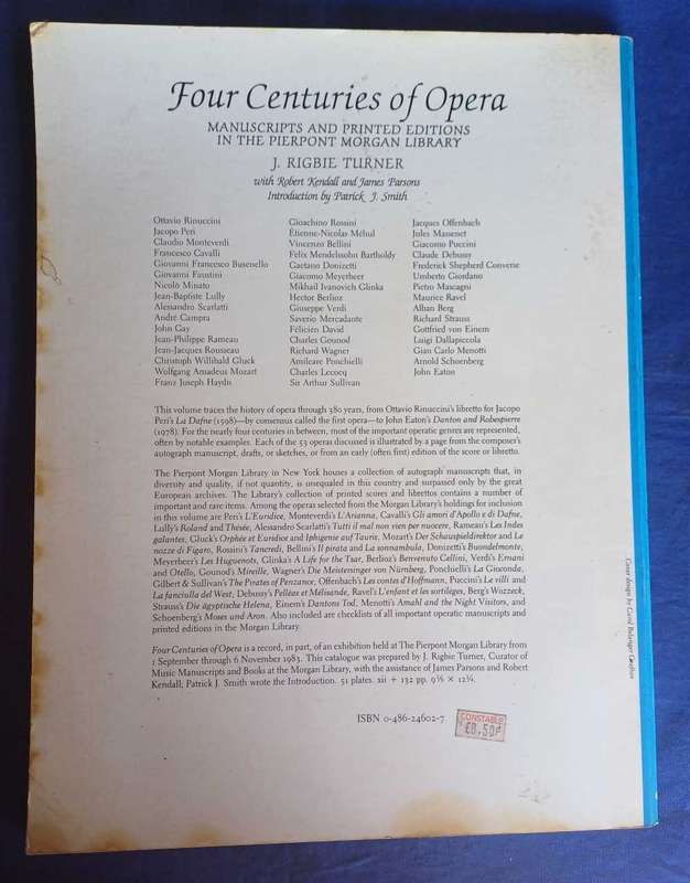 Four centuries of opera