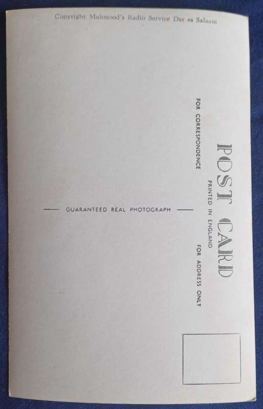 Mahmood's radio service Dar es Salaam postcard