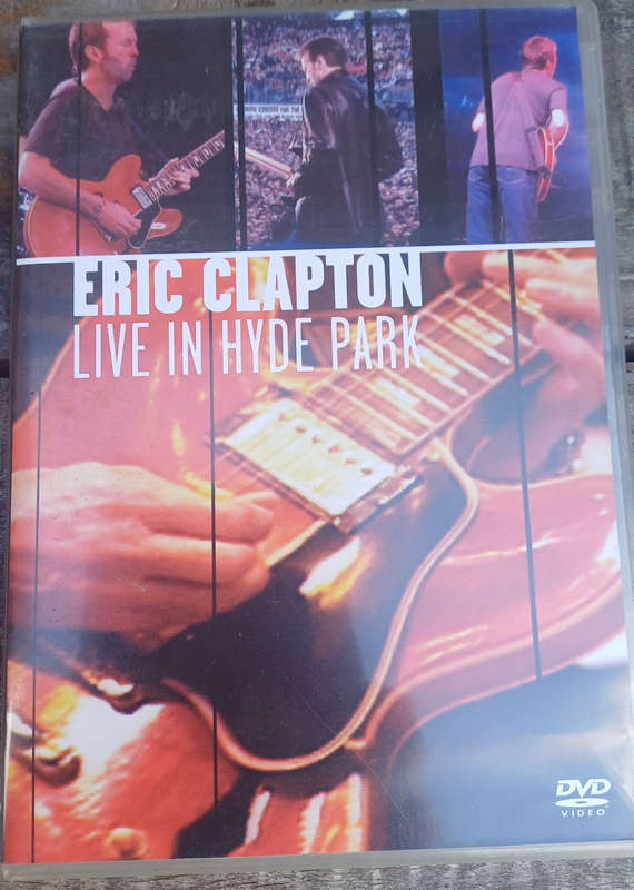 Eric Clapton live in Hyde Park dvd