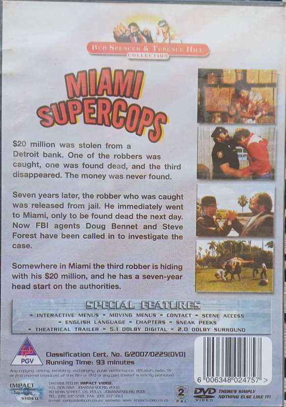 Miami supercops dvd