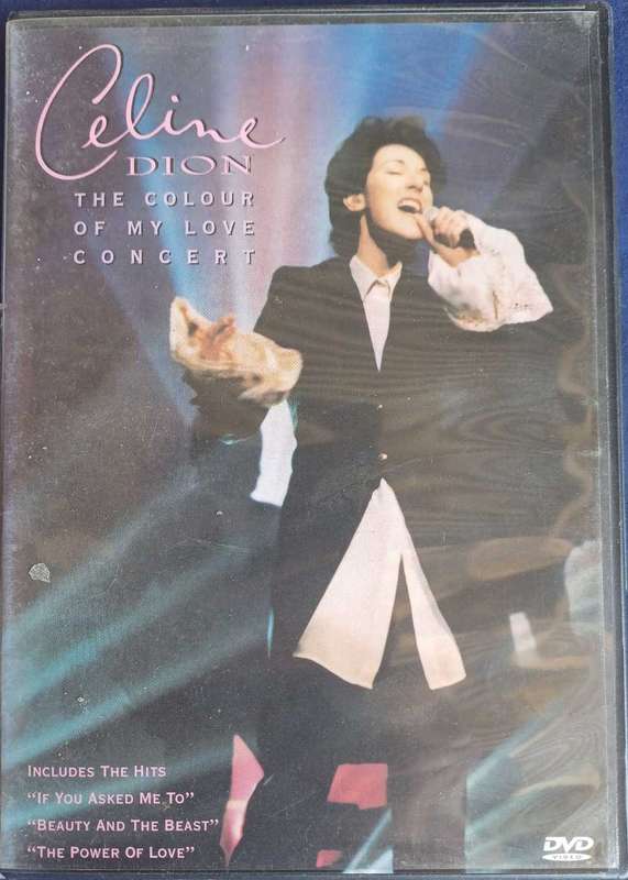 Celine Dion - The colour of my love concert dvd