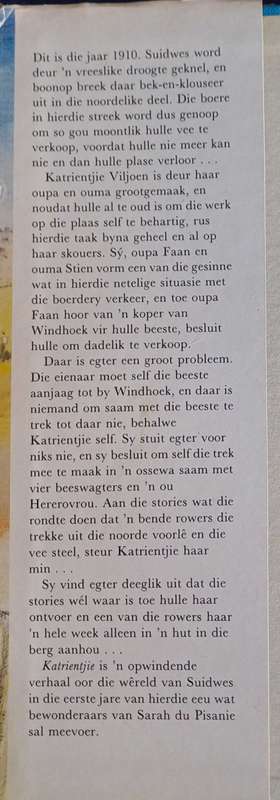 Katrientjie deur Sarah du Pisanie