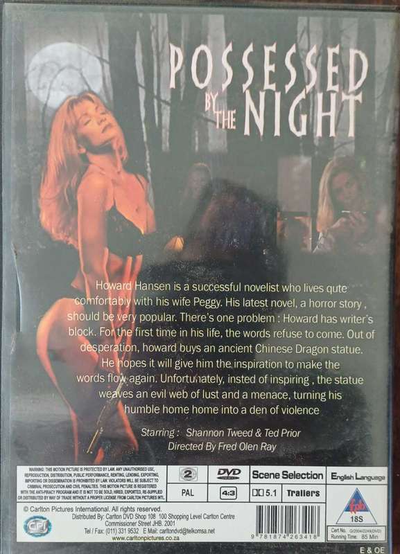 Possessed by the night dvd