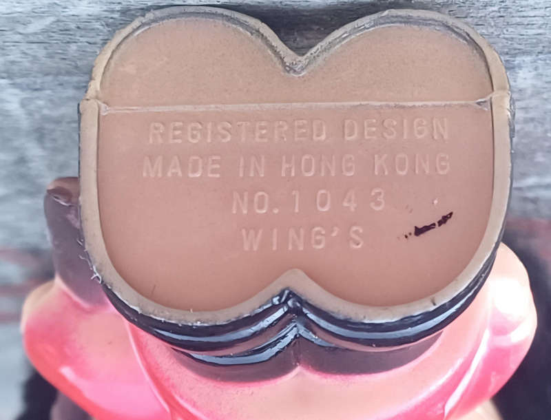 Vintage soldier egg cup