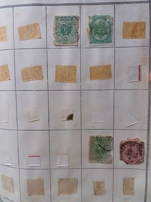 The Lincoln stamp album
