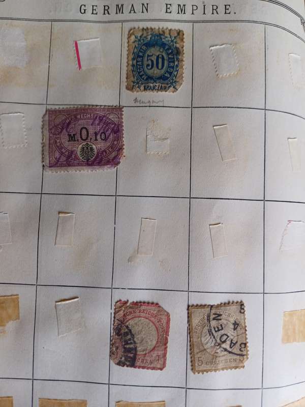 The Lincoln stamp album