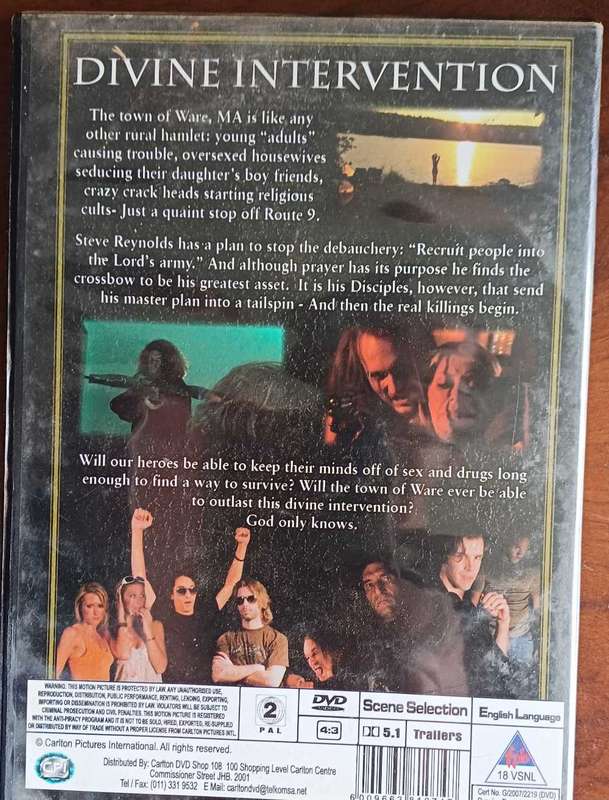 Divine intervention dvd