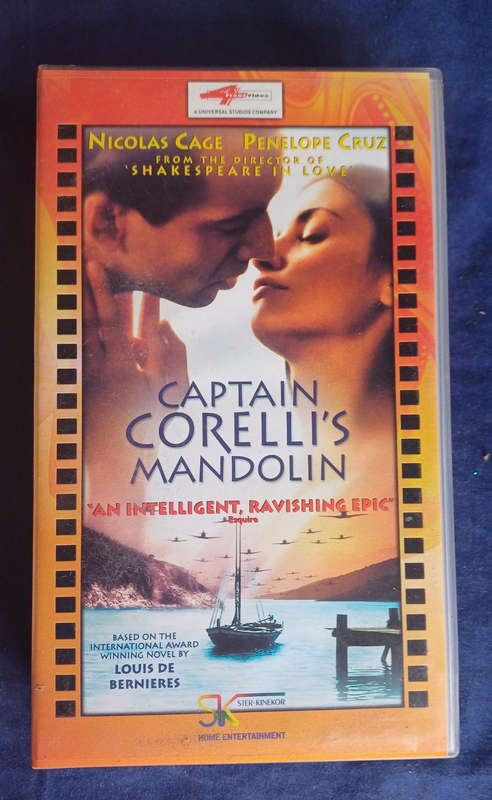 Captain Corelli's mandolin vhs
