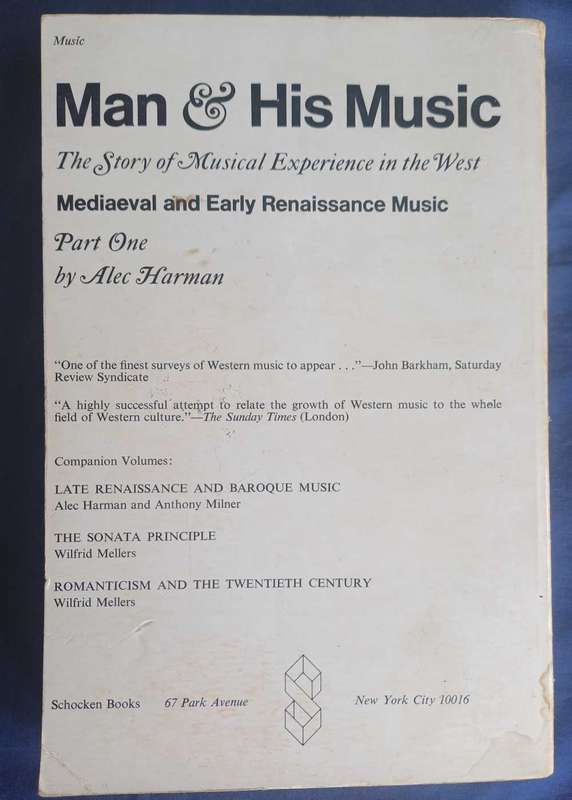 Man & his music by Alec Harman