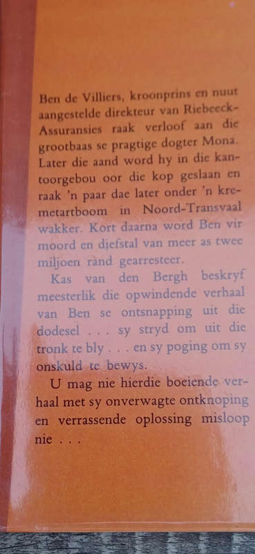 Vlug vir jou lewe deur Kas van den Bergh