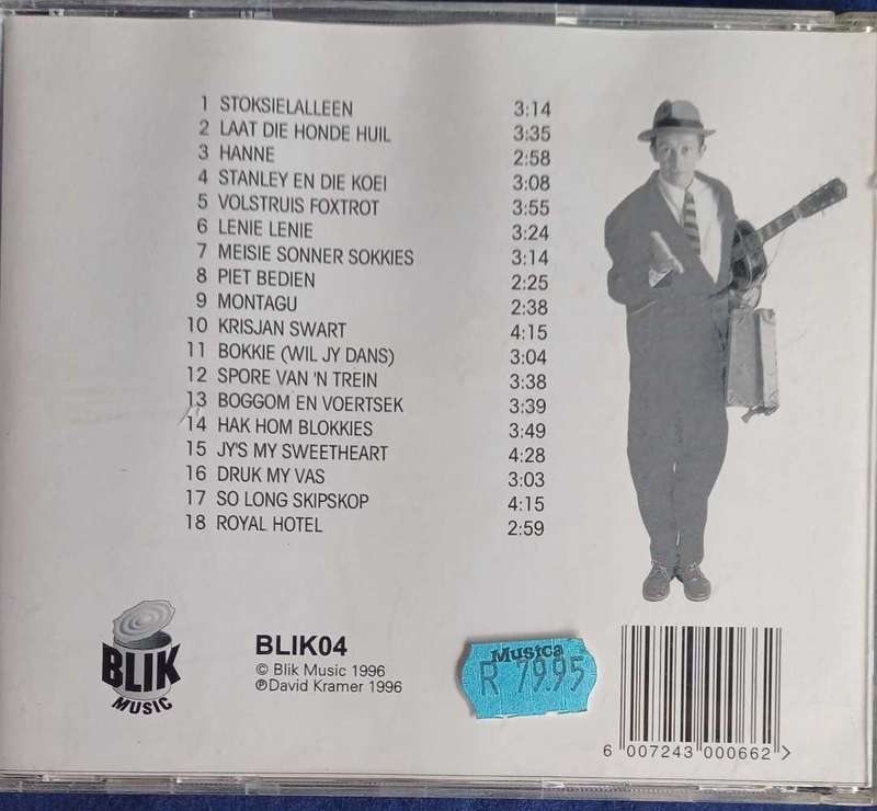 David Kramer - Alles vannie beste cd