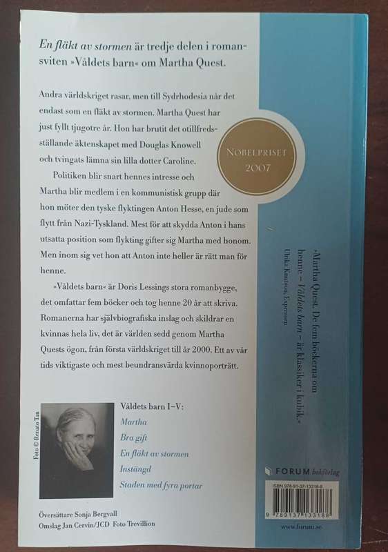 En flakt av stormen by Doris Lessing