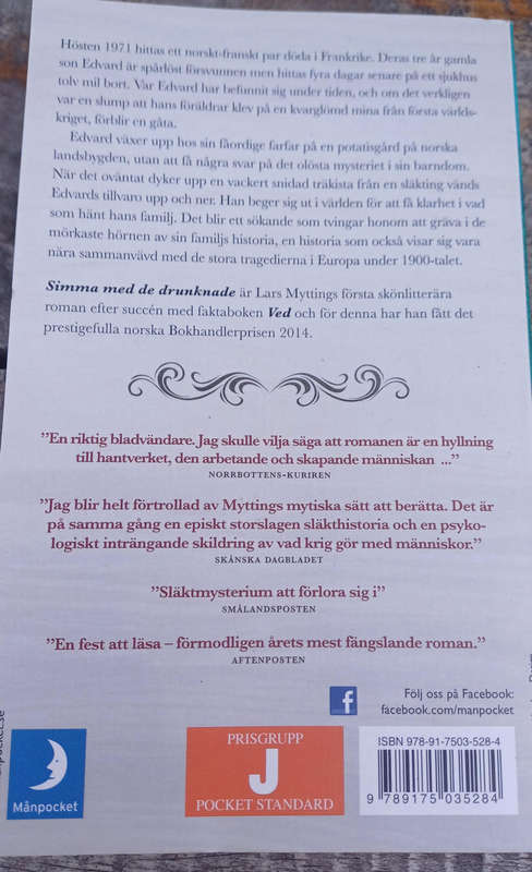 Simma med de drunknade by Lars Mytting