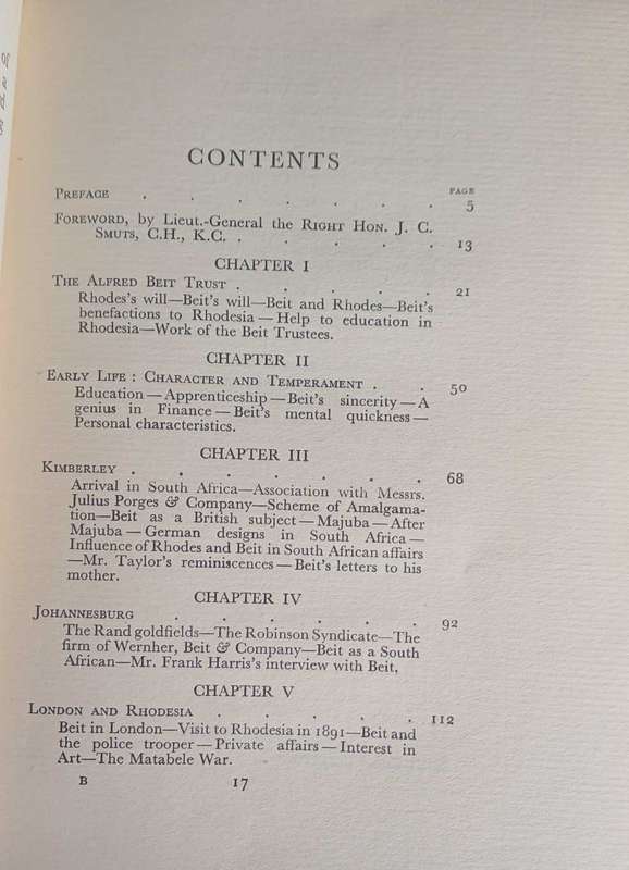Alfred Beit - A study of the man and his work by G Seymour Fort 1932