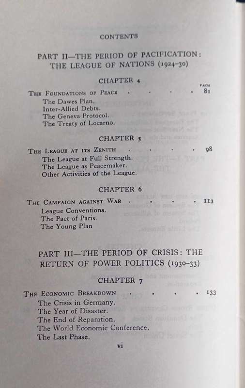 International relations between the two world wars by EH Carr