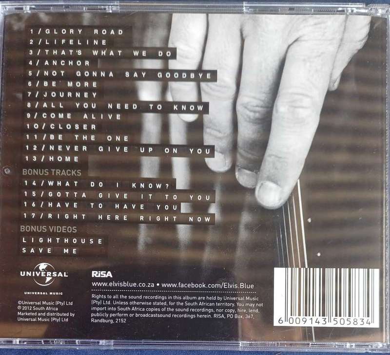 Elvis Blue - Journey cd