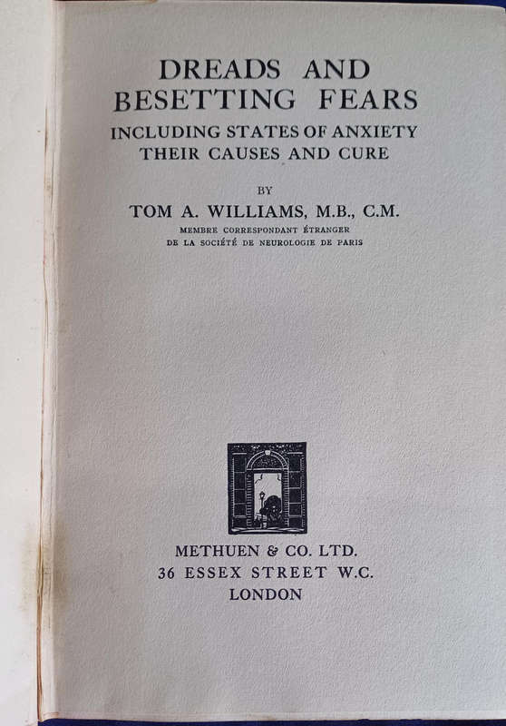 Dreads and besetting fears by Tom A Williams