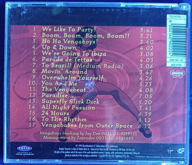 Vengaboys - The party album cd