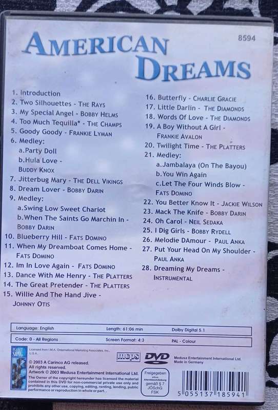 American dreams dvd