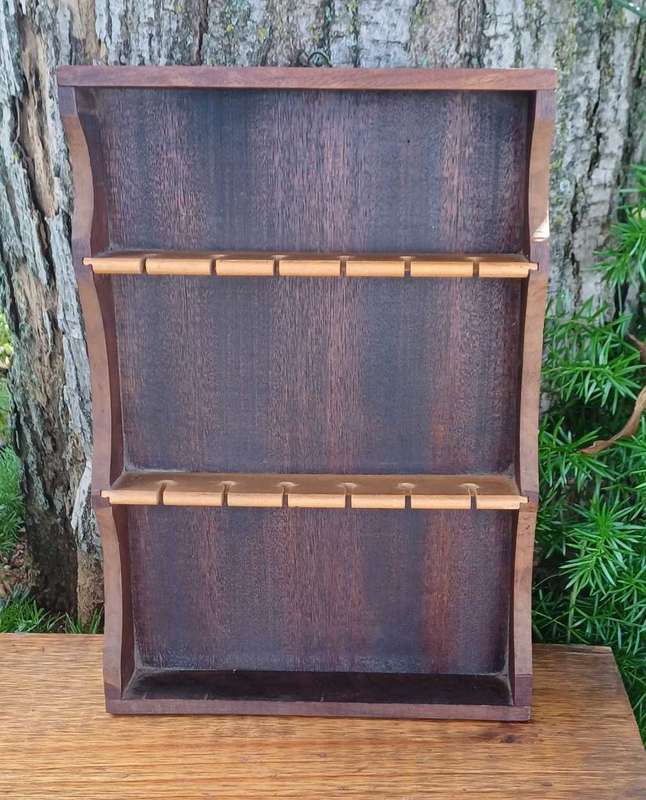 Wooden spoon rack