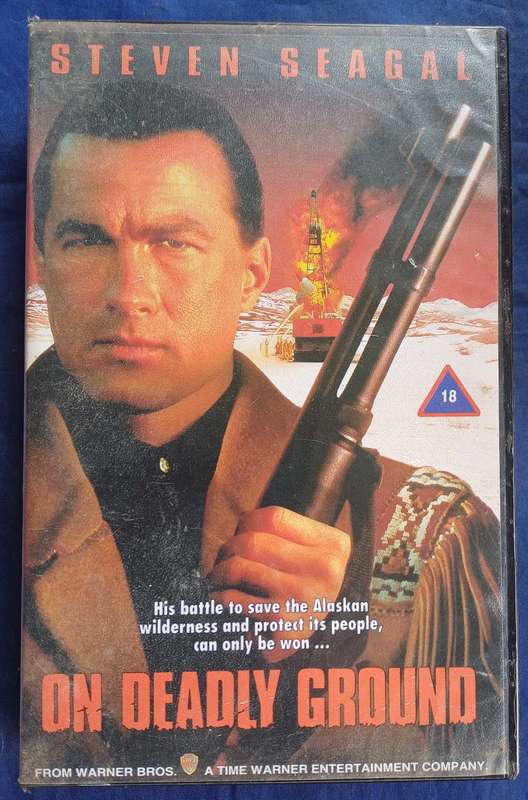 On deadly ground vhs