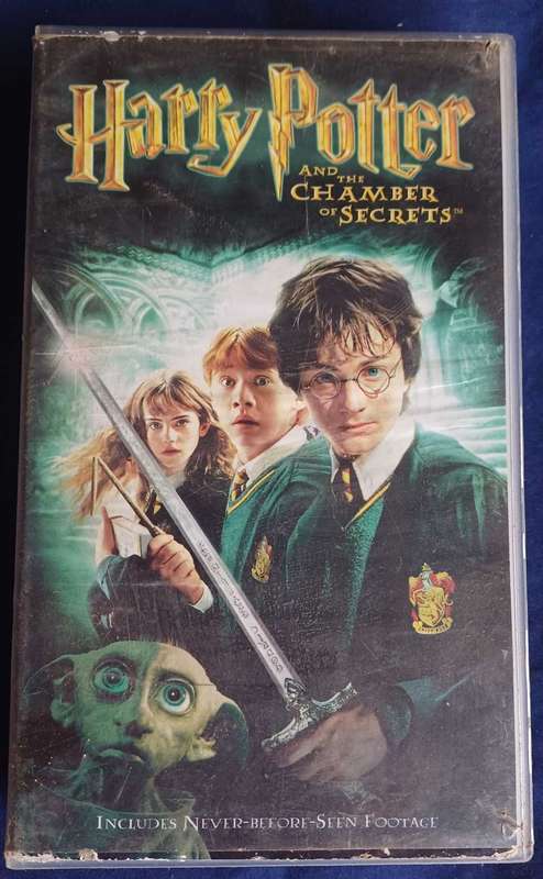Harry Potter and the chamber of secrets vhs